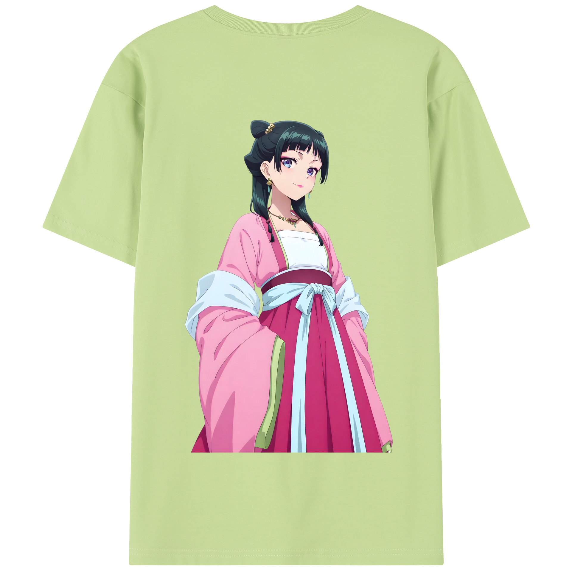 （画像用） 薬屋のひとりごと The Apothecary Diaries 綿100％半袖Tシャツ（背面プリント）